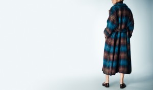 Boden check coat